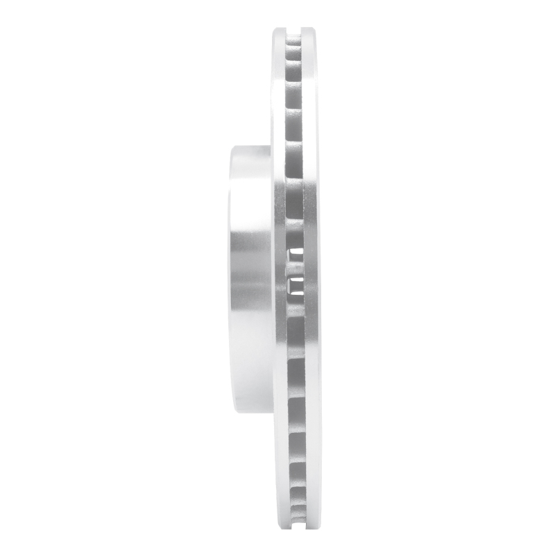 Acura CSX Brake Rotor (1) - Front Right - R1 Concepts - Drilled & Slotted - Silver - `98-`22